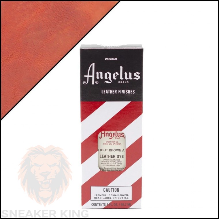 Барвник для шкіри Angelus leather dye Light brown A (світло-коричневий) made in USA